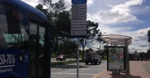 PARADERO SITP PALACIO DE LOS DEPORTES  155A05